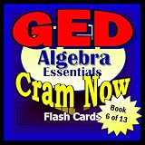 GED Prep Test ALGEBRA REVIEW Flash Cards