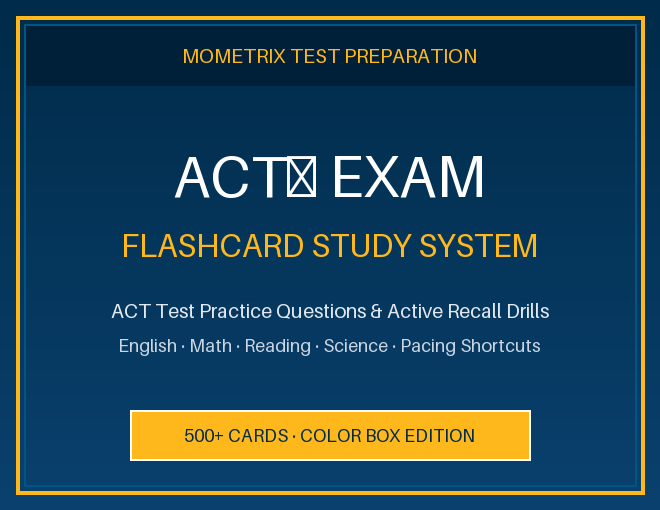 ACT Exam Flashcards