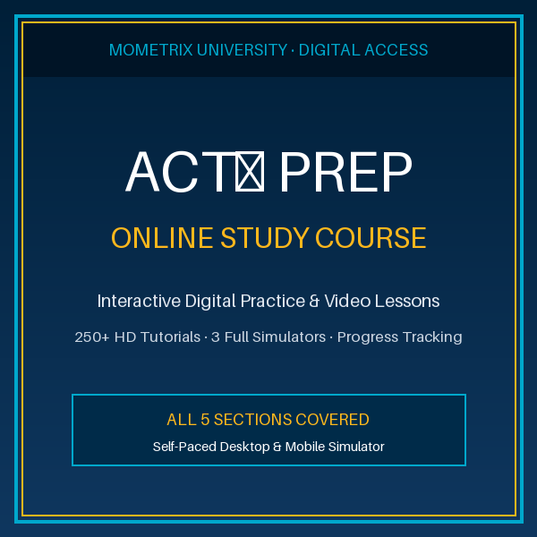 ACT Online Study Course